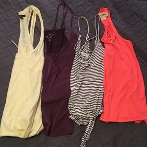 4 FOR $10.00!! All size Medium Tank-tops! Various brands